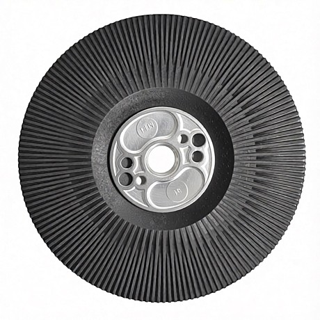 Опорная тарелка для фибровых кругов GLAVTOOLS 125 мм, жесткая, ребристая M14